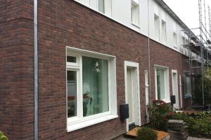 Renovatie 16 woningen te Heerenveen - Renovatie naar Passief met prefab elementen